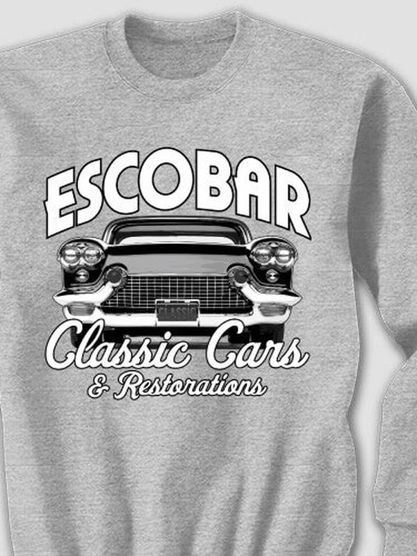 Classic Cars : Printed Sweatshirts product image 4