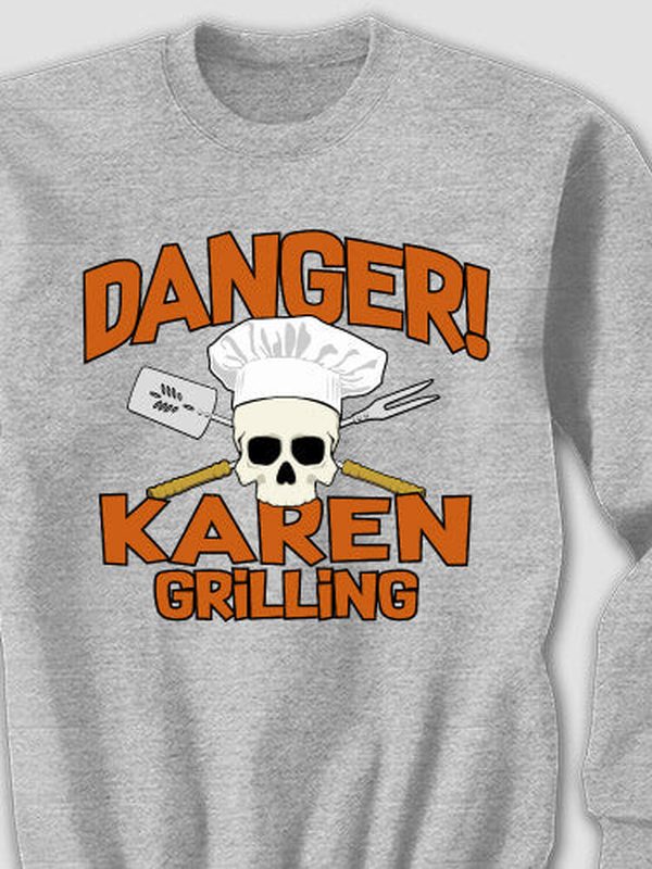 Danger Grilling : Printed Sweatshirts product image 4