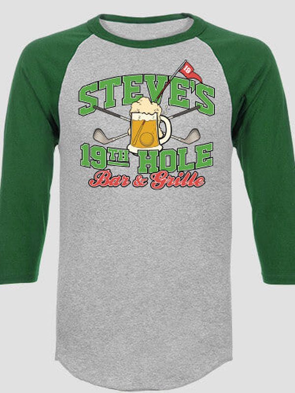 19th Hole : Printed Raglan Shirts