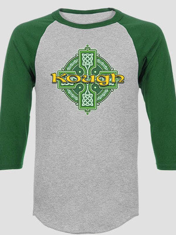 Celtic Cross : Printed Raglan Shirts
