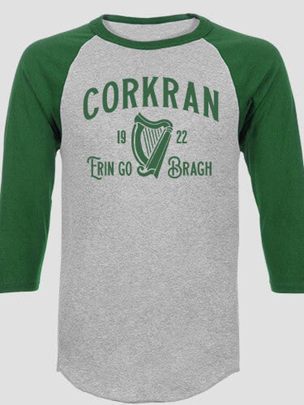 Erin Go Bragh : Printed Raglan Shirts