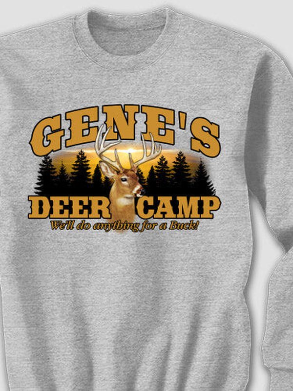 Deer Camp : Printed Sweatshirts product image 5