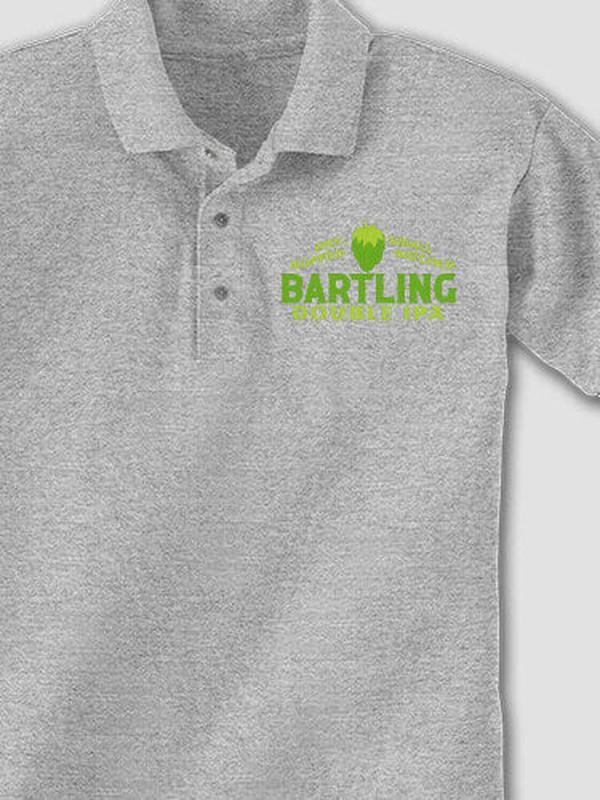 Double IPA : Embroidered Polo Shirts product image 3