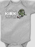 Excuse Me Fish : Printed Baby Bodysuits
