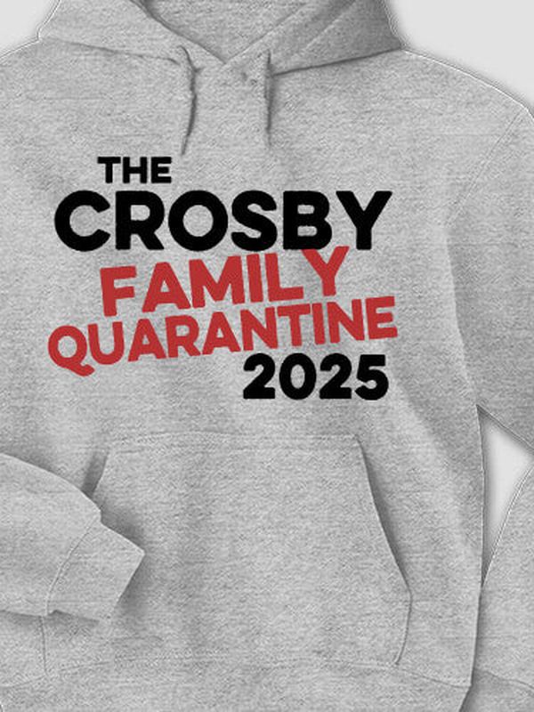 Family Quarantine : Printed Hoodies product image 2
