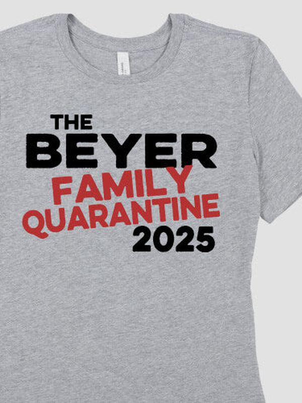 Family Quarantine : Premium Printed T-Shirts