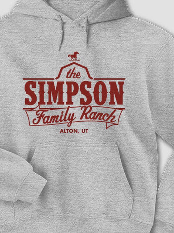 Family Ranch : Printed Hoodies product image 4