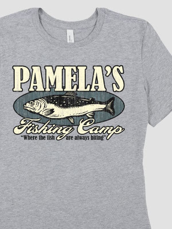 Fishing Camp : Premium Printed T-Shirts
