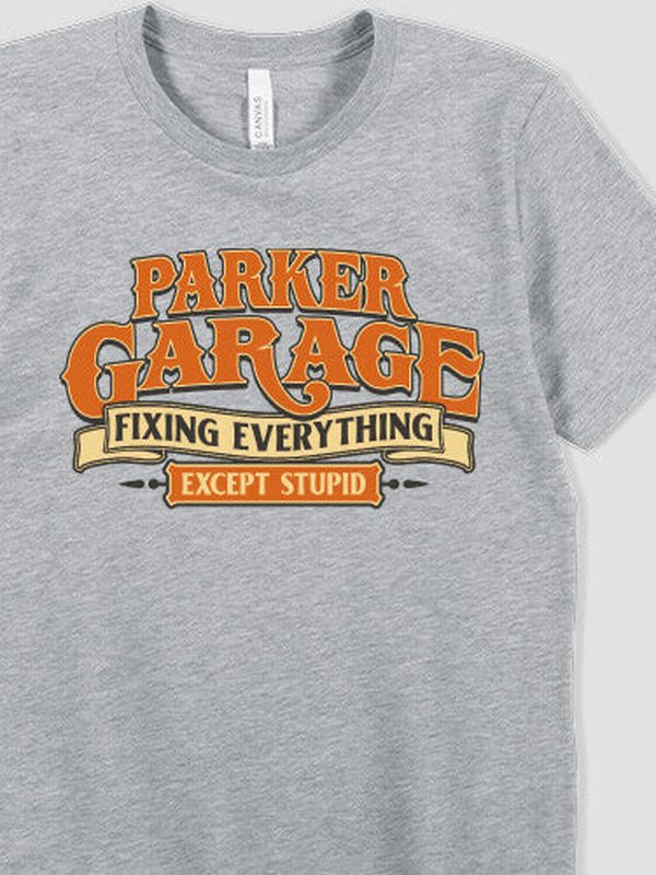 Fixing Everything Garage : Premium Printed T-Shirts
