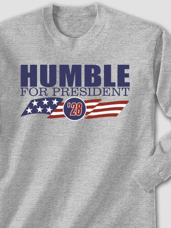 For President : Printed Long Sleeves