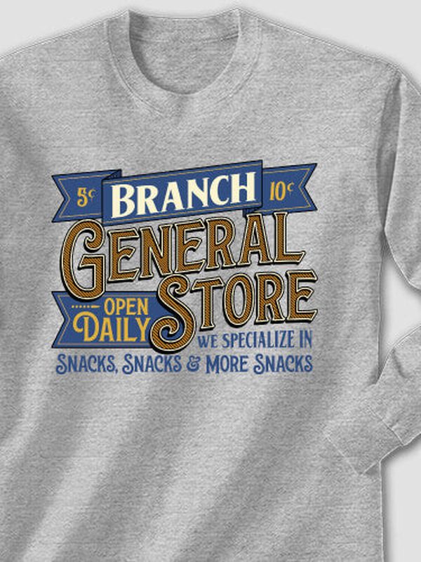 General Store : Printed Long Sleeves