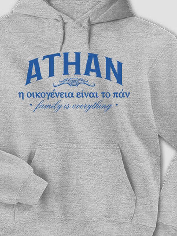 Greek Family Is Everything : Printed Hoodies product image 3