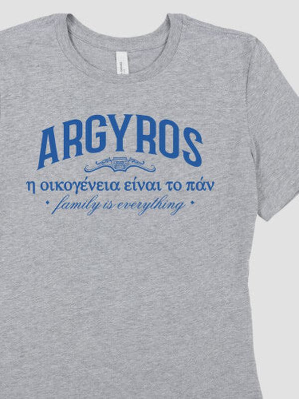 Greek Family Is Everything : Premium Printed T-Shirts