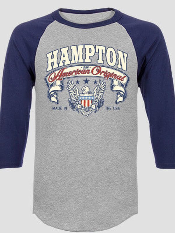 American Original : Printed Raglan Shirts