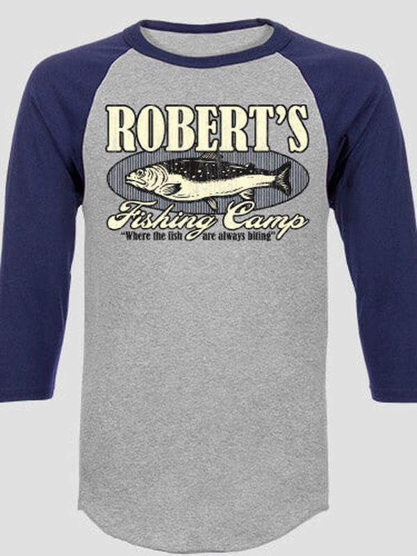 Fishing Camp : Printed Raglan Shirts