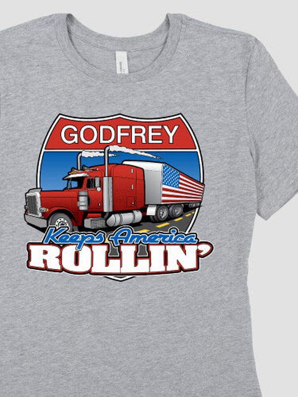 Trucking : Premium Printed T-Shirts