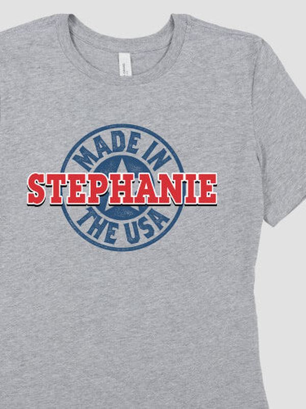 USA Stamp : Premium Printed T-Shirts