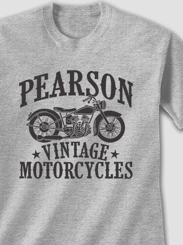 Vintage Motorcycles : Printed T-Shirts