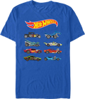 Stacked Classic Cars Hot Wheels T-Shirt product image 1