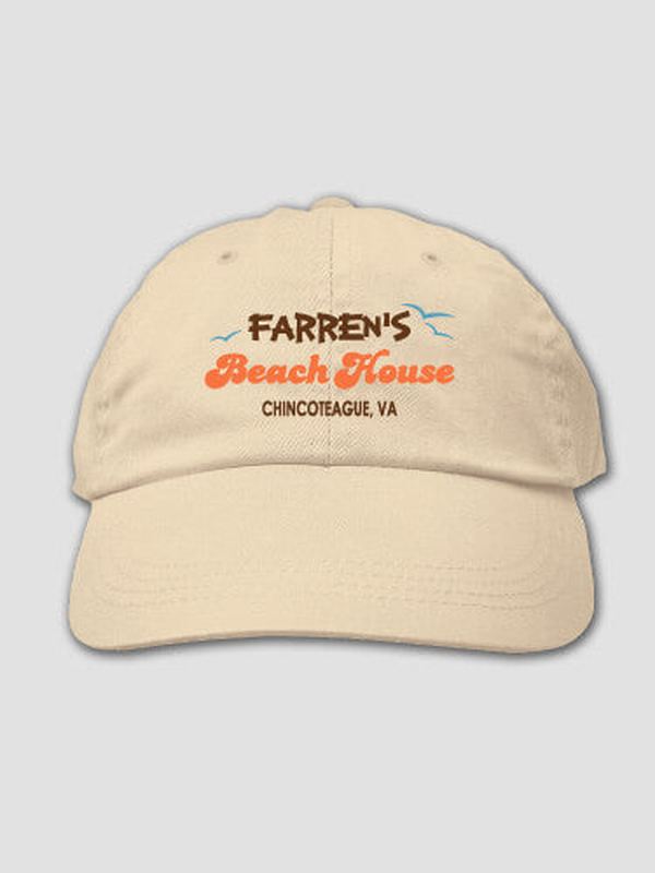 Beach House : Embroidered Baseball Hats
