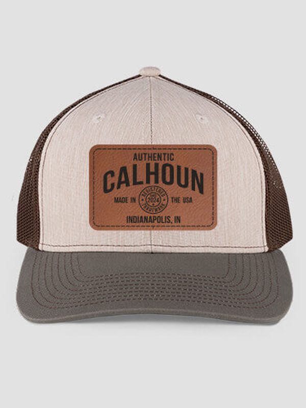 Authentic Brand : Structured Trucker Hats with Patch