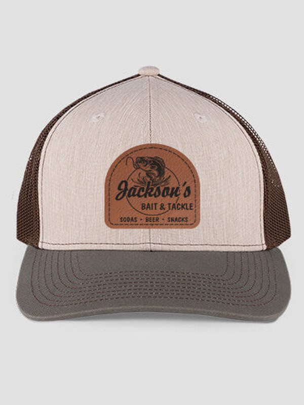 Bait and Tackle : Structured Trucker Hats with Patch