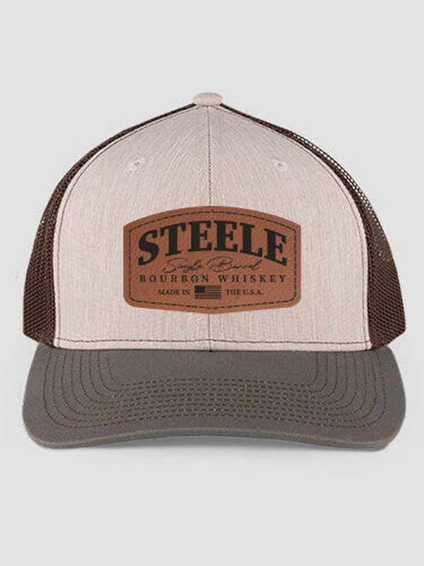 Bourbon Whiskey : Structured Trucker Hats with Patch