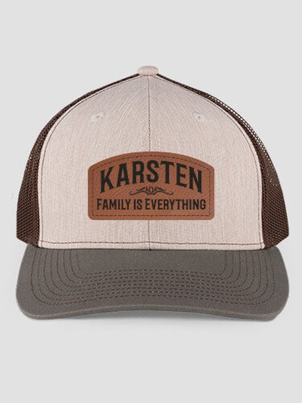 Family : Structured Trucker Hats with Patch