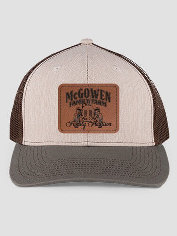 Farming Family Tradition : Structured Trucker Hats with Patch
