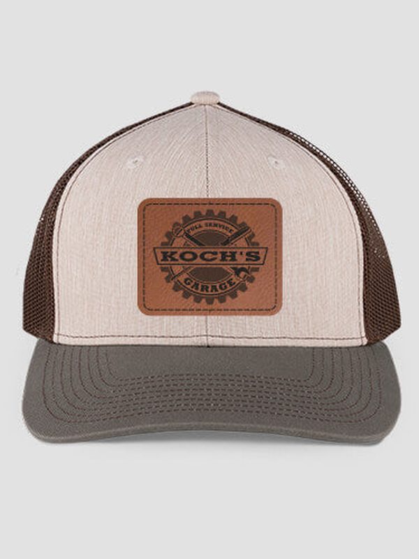 Garage : Structured Trucker Hats with Patch