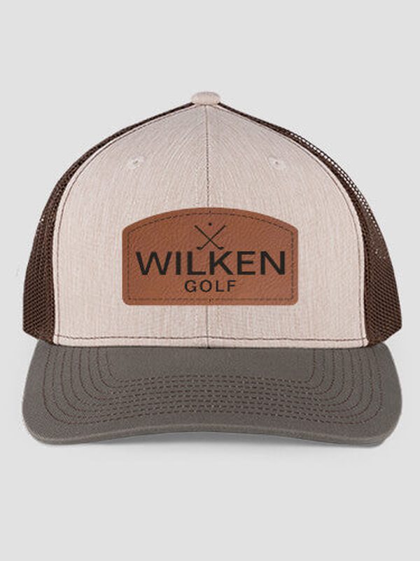 Golf : Structured Trucker Hats with Patch