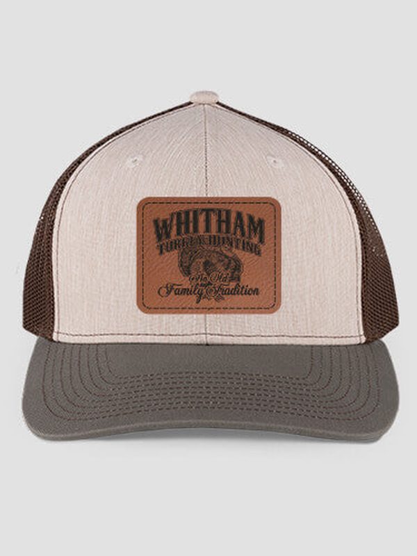 Turkey Hunting Family Tradition : Structured Trucker Hats with Patch