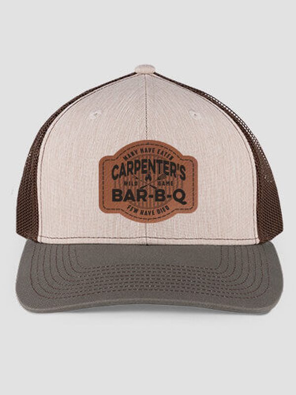 Wild Game Few Have Died BBQ : Structured Trucker Hats with Patch