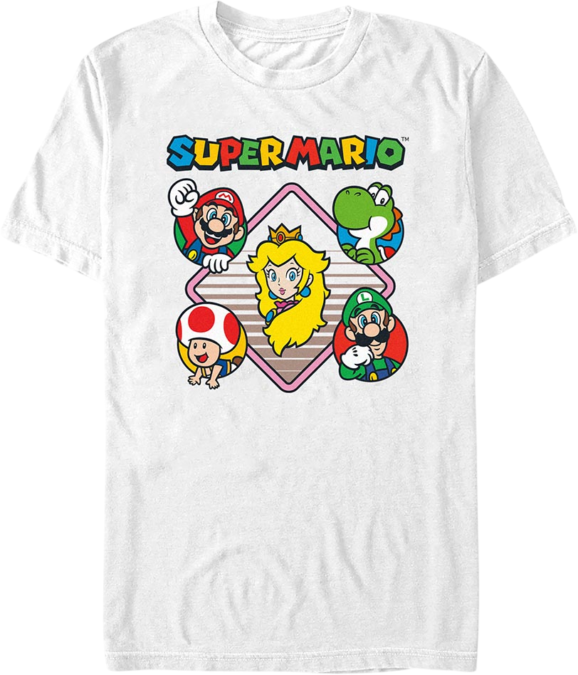 Super Mario Bros. Diamond Nintendo T-Shirt product image 1