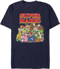 Super Mario Bros. Ensemble Shot Nintendo T-Shirt product image 1