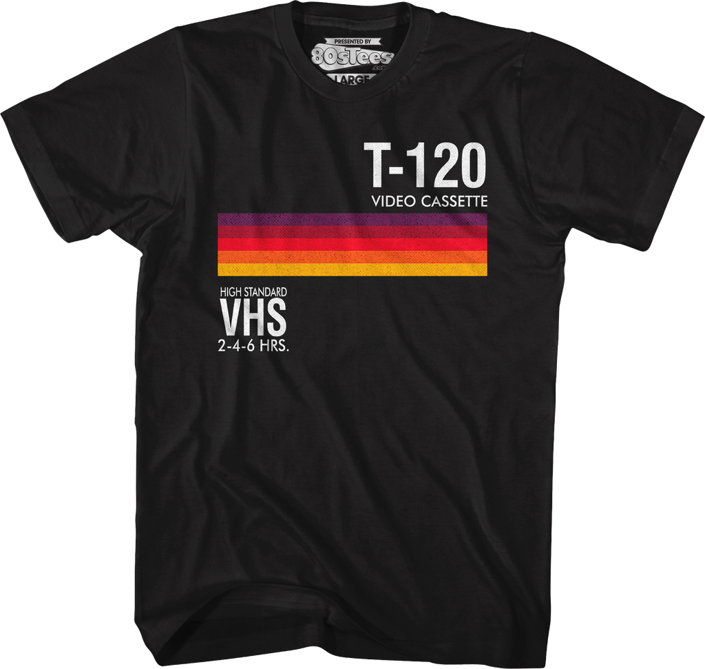 T-120 VHS T-Shirt product image 1