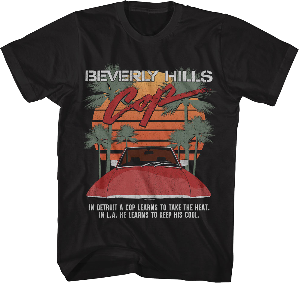 Take The Heat Beverly Hills Cop T-Shirt product image 1