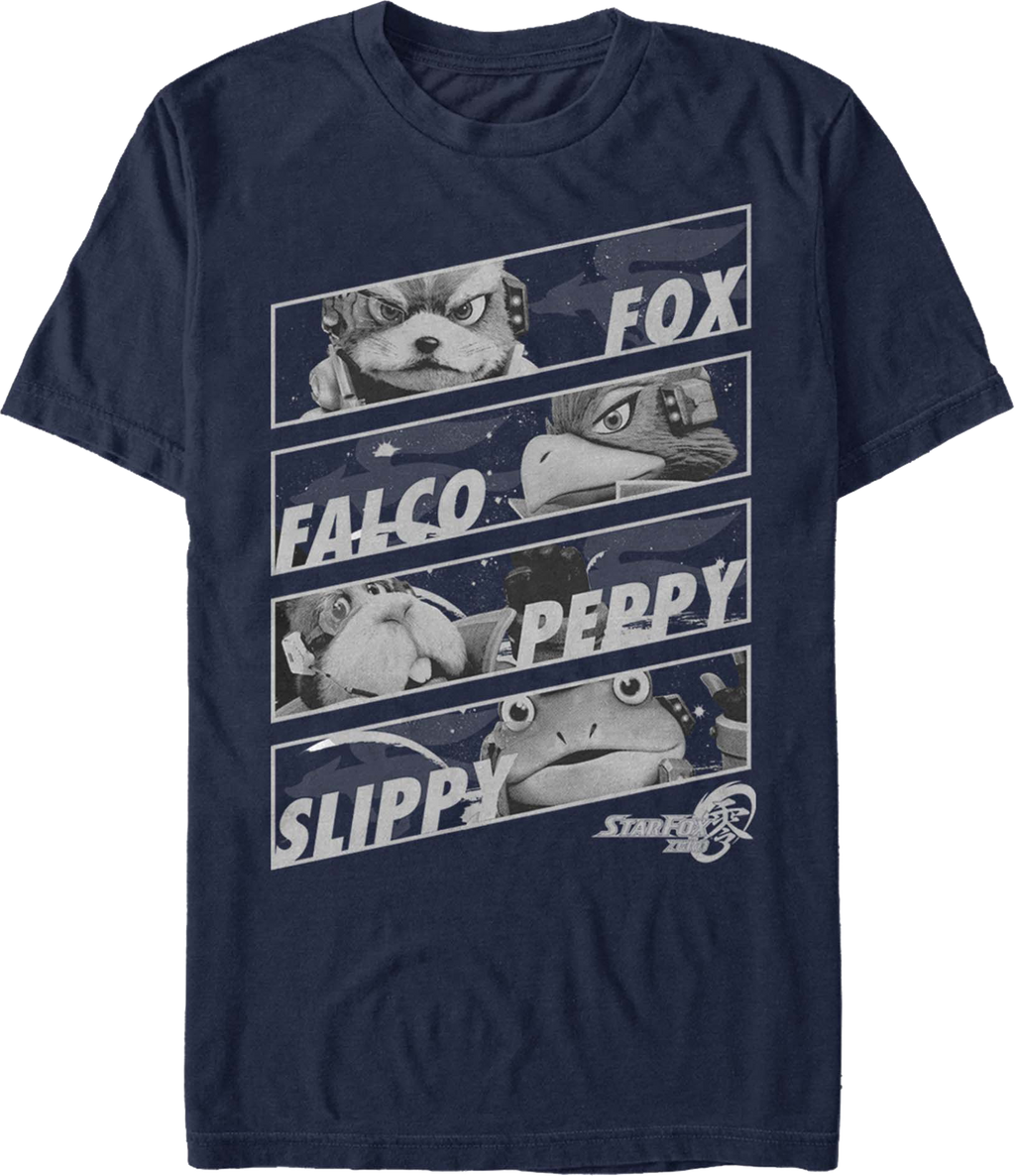 Team Roll Call Star Fox T-Shirt product image 1