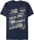 Team Roll Call Star Fox T-Shirt product image 1