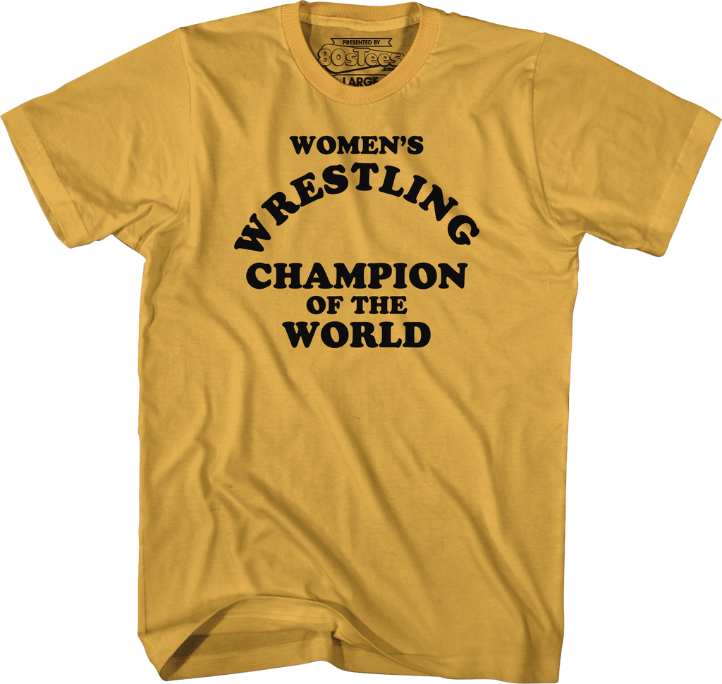 Women's Wrestling Champion T-Shirt product image 1