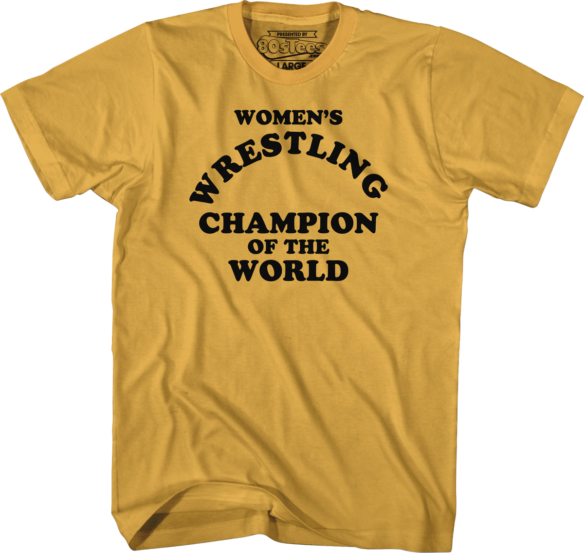 Women's Wrestling Champion T-Shirt product image 1