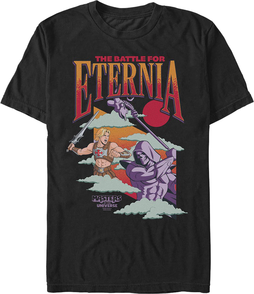 The Battle For Eternia Masters Of Universe T-Shirt product image 1