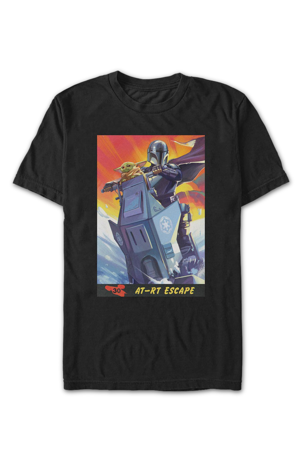 The Mandalorian And Grogu AT-RT Escape Star Wars T-Shirt product image 2