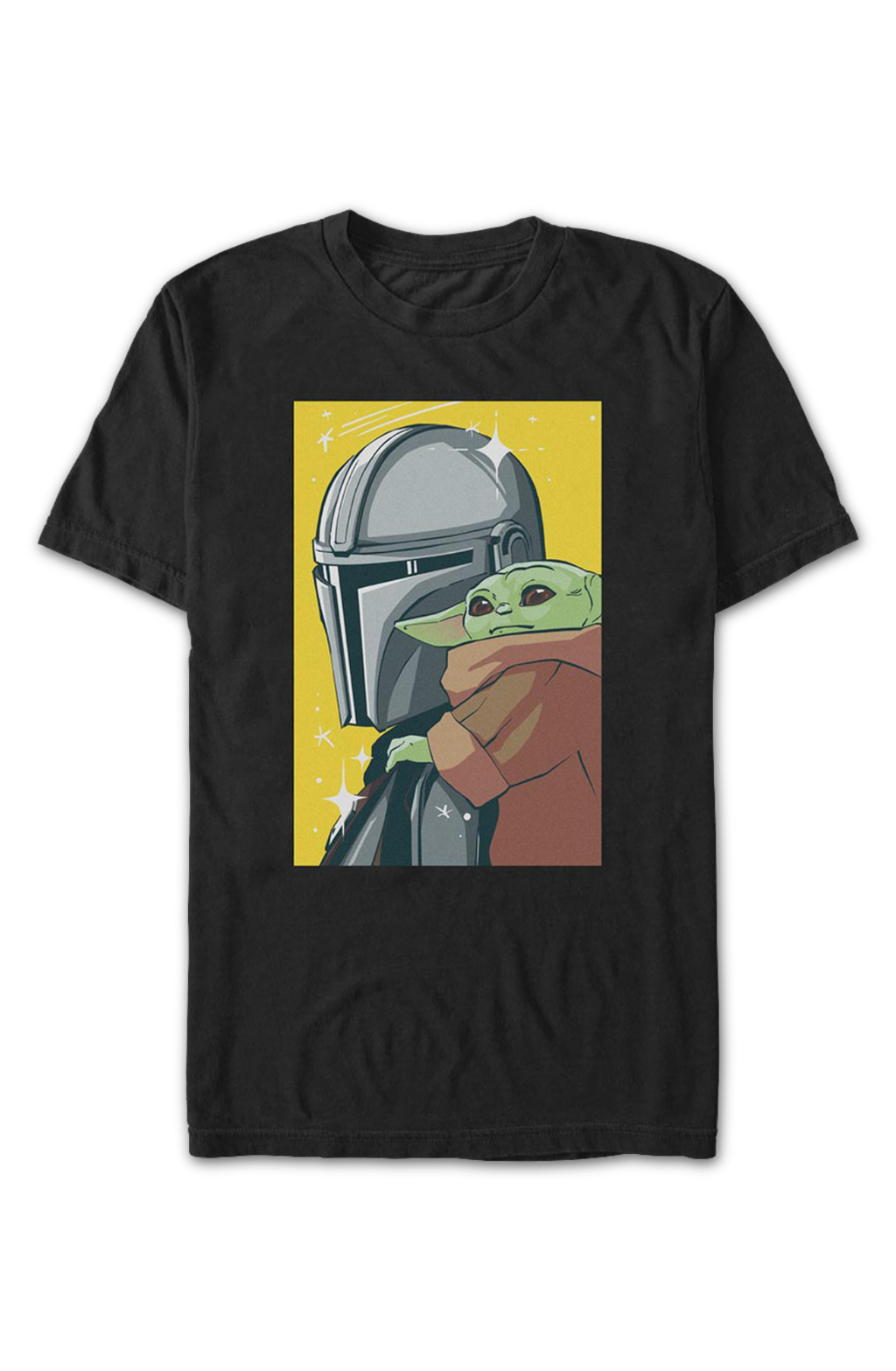 The Mandalorian And Grogu Illustration Star Wars T-Shirt product image 2