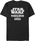 The Mandalorian And Grogu Logo Star Wars T-Shirt product image 1