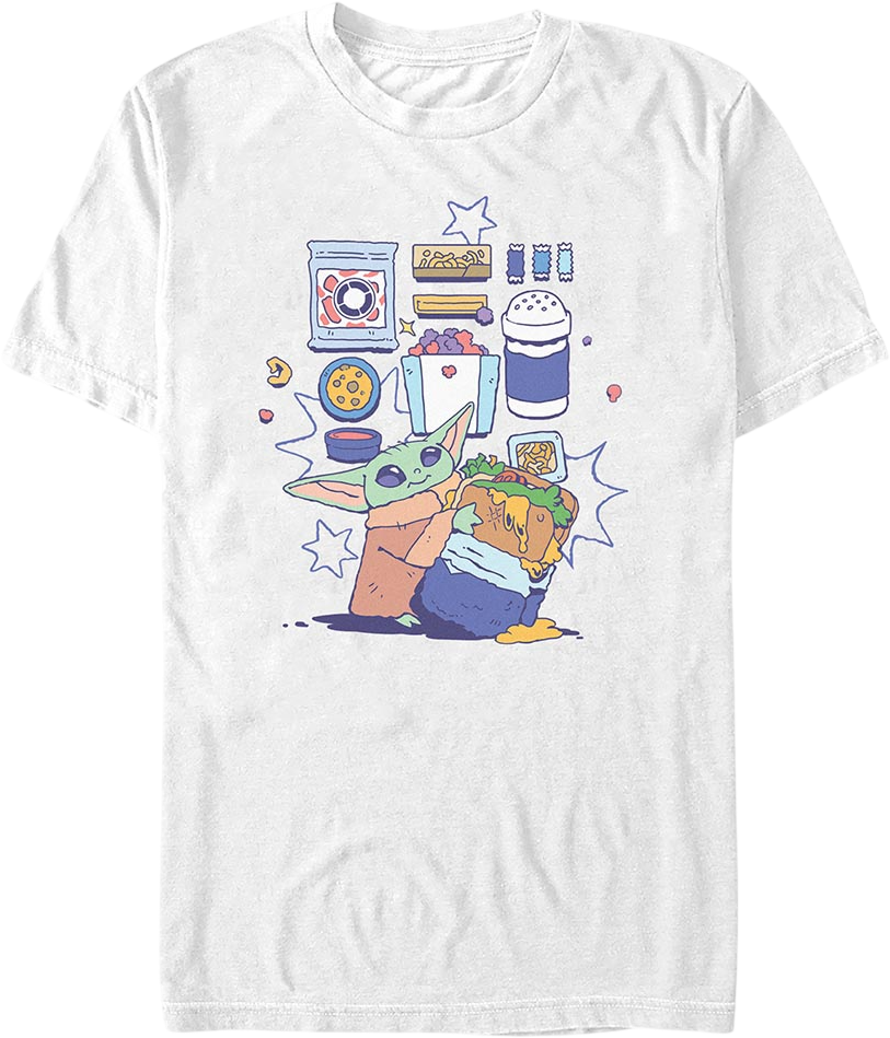 The Mandalorian And Grogu Snack Time Illustration Star Wars product image 1