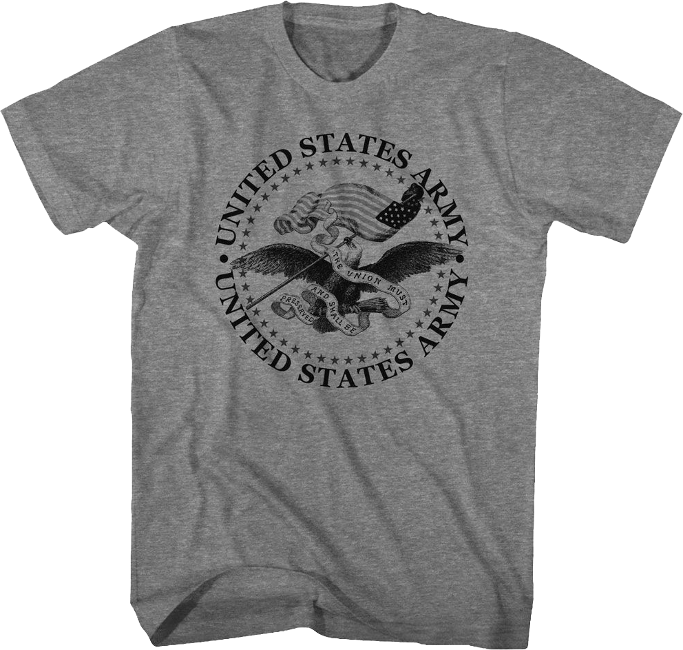 The Union Must And Shall Be Preserved U.S. Army T-Shirt product image 1