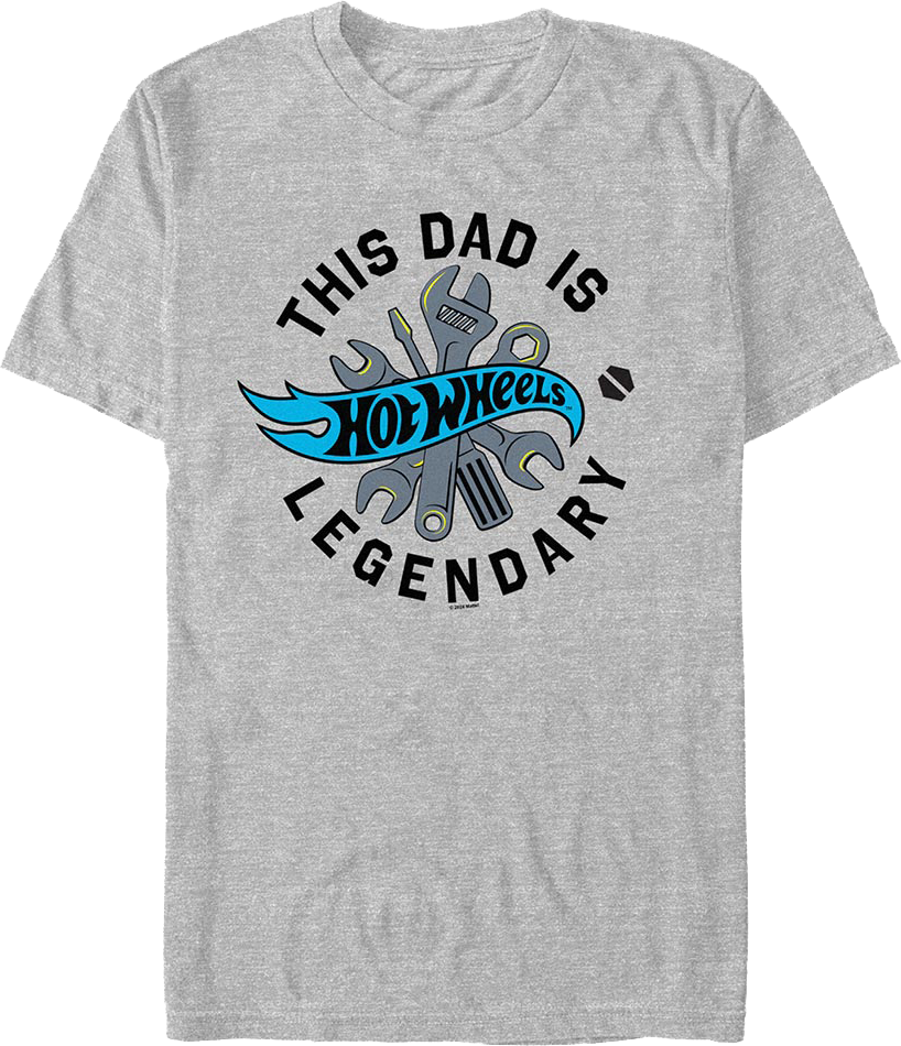 This Dad Is Legendary Hot Wheels T-Shirt product image 1