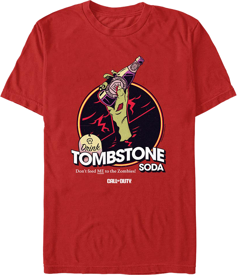 Tombstone Soda Call Of Duty T-Shirt product image 1