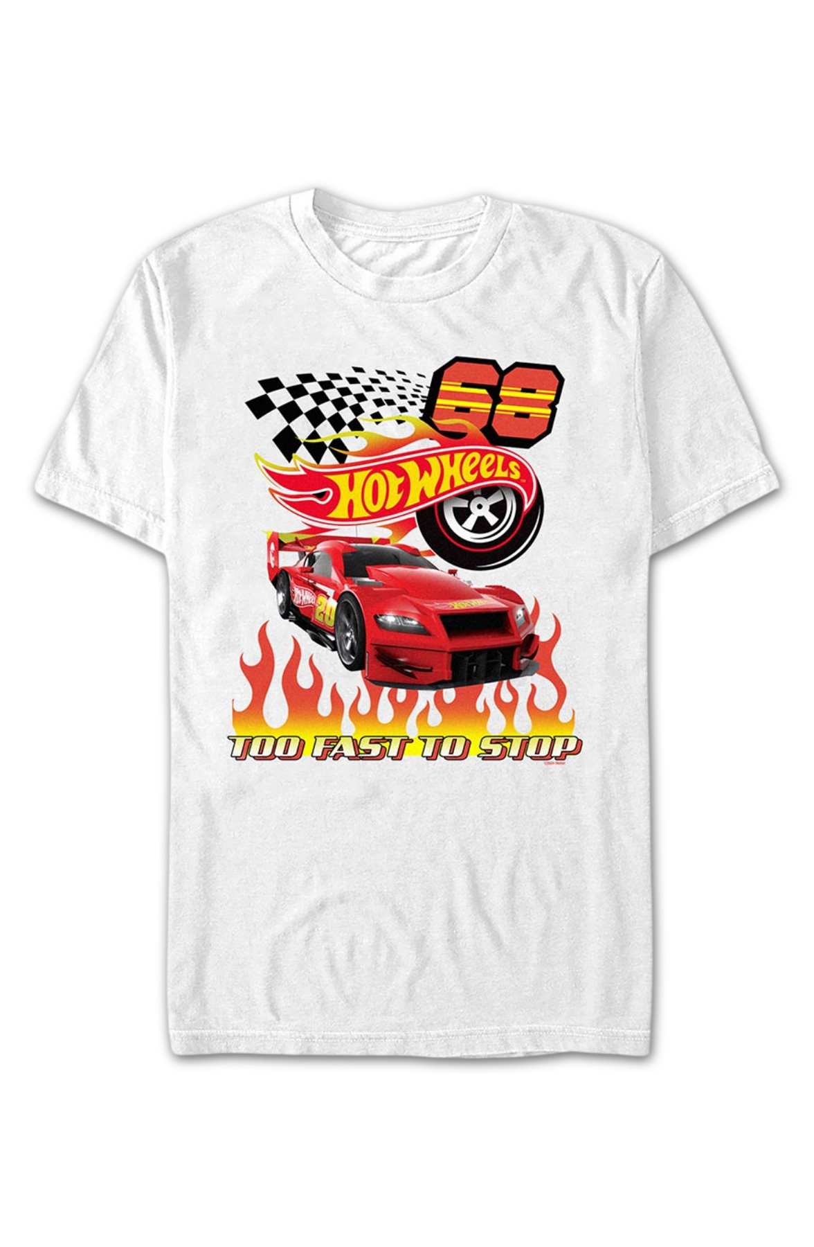 Too Fast To Stop Hot Wheels T-Shirt product image 2